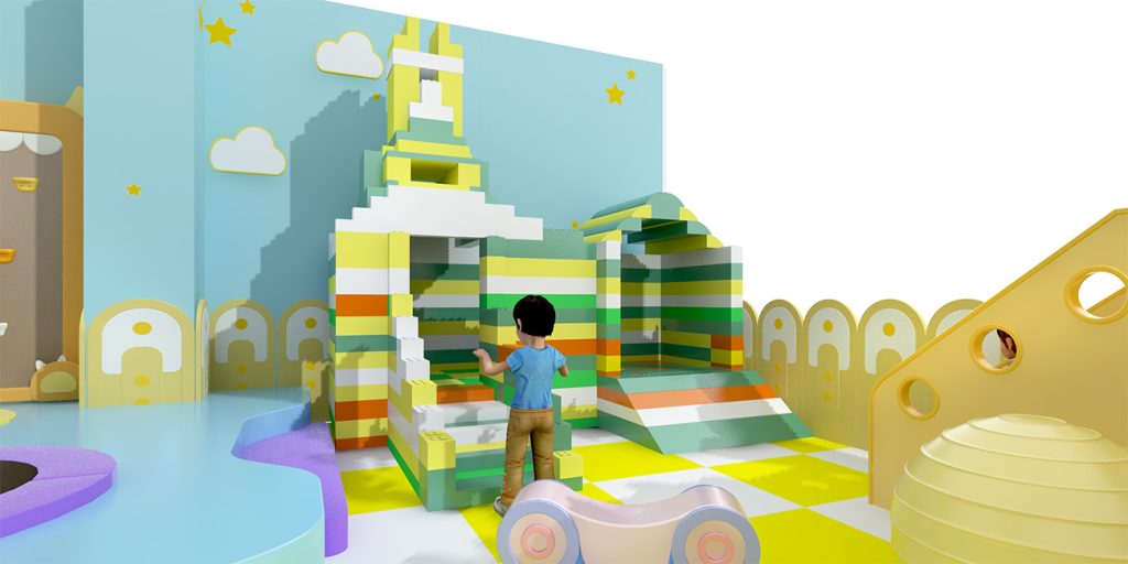 Indoor playground layout