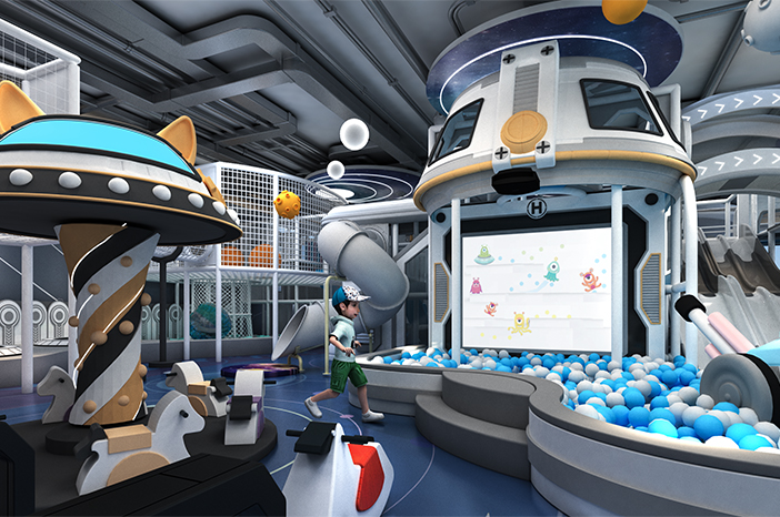 Derek Children's Indoor Playground Layout