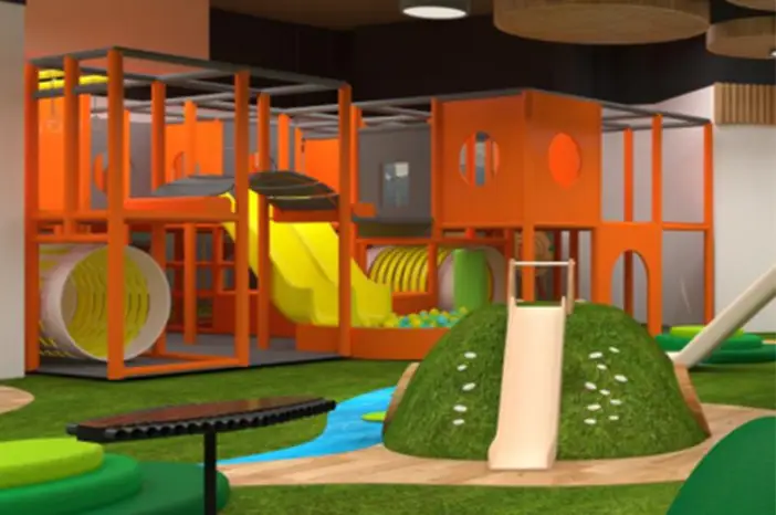 Orange Wheels Indoor Playground in UAE