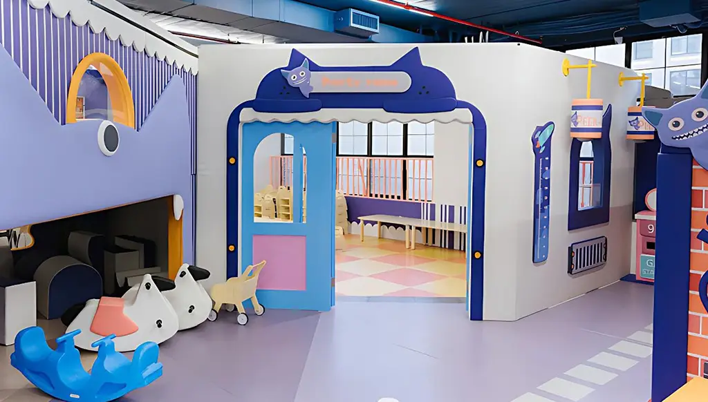 indoor playground equipment for business