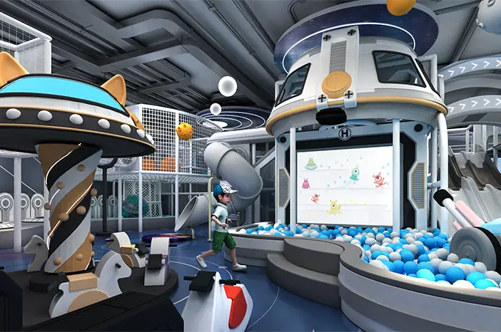 Derek Children's Indoor Playground Layout